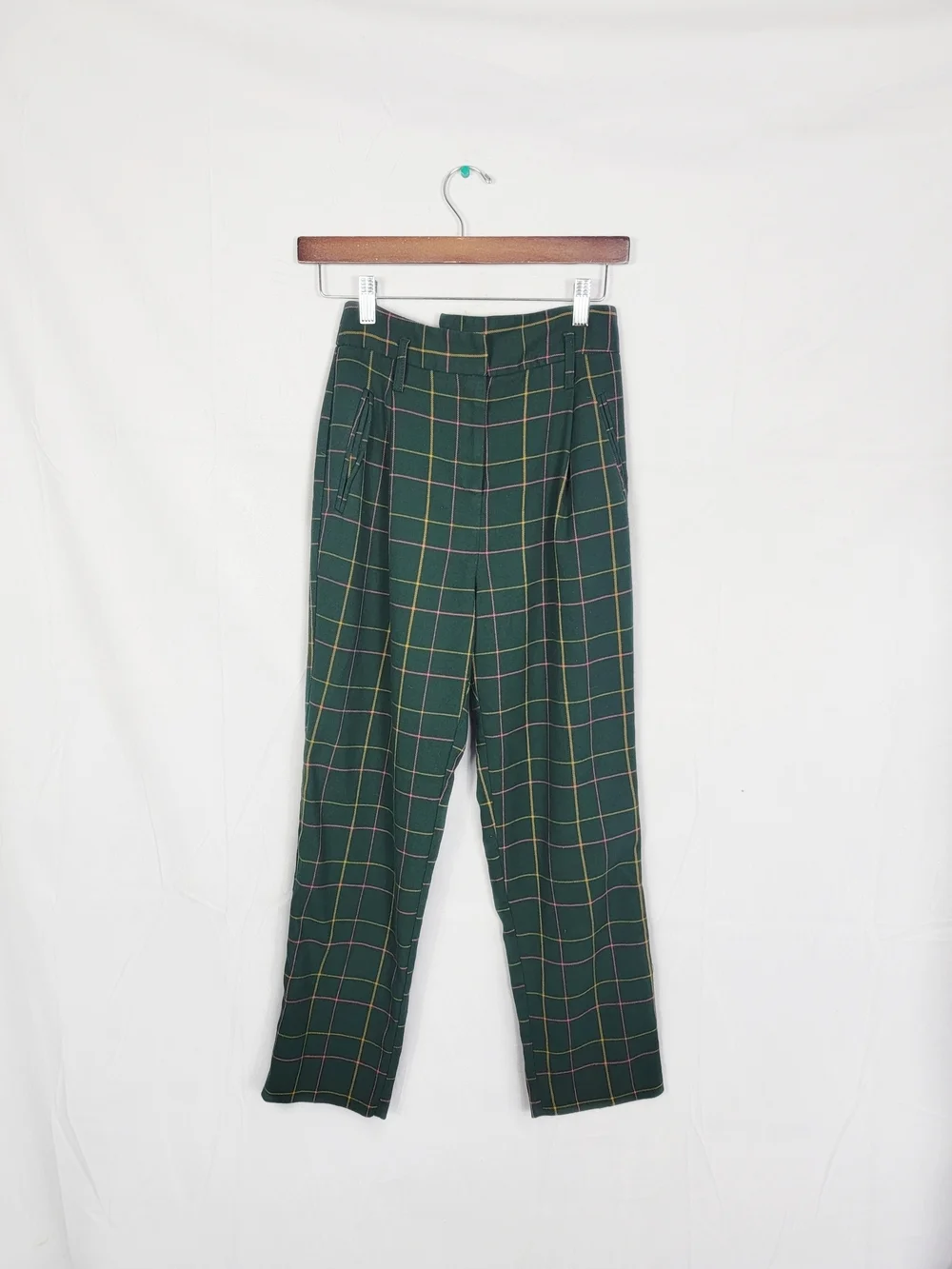 Women's Size 2 Top Shop Plaid Pants